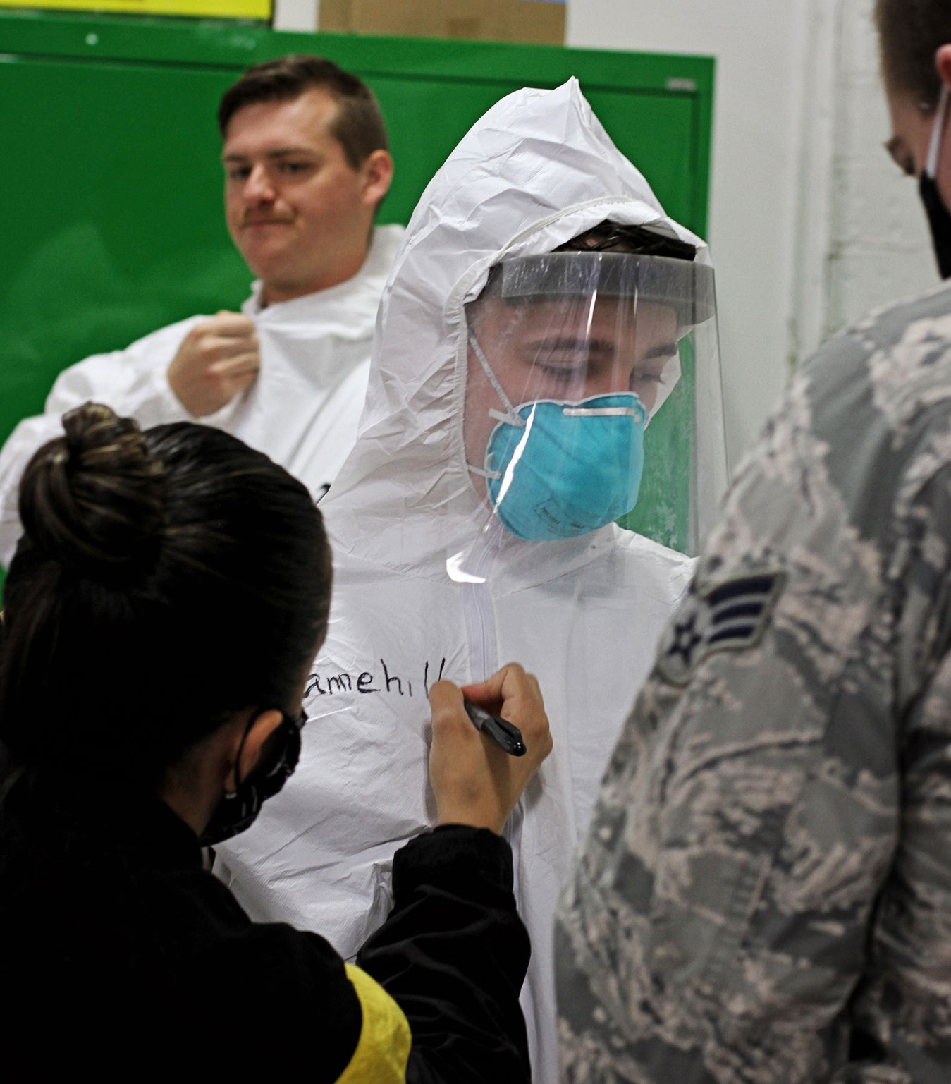 PHOTOS: National Guard COVID-19 Testing
